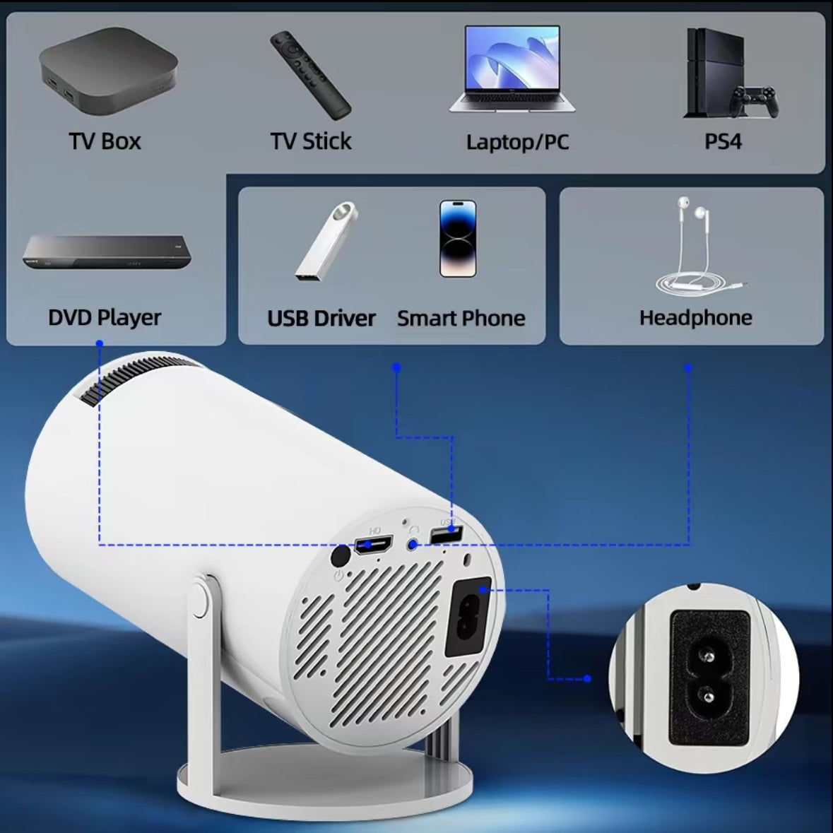 BrightCast™ Projector Screen